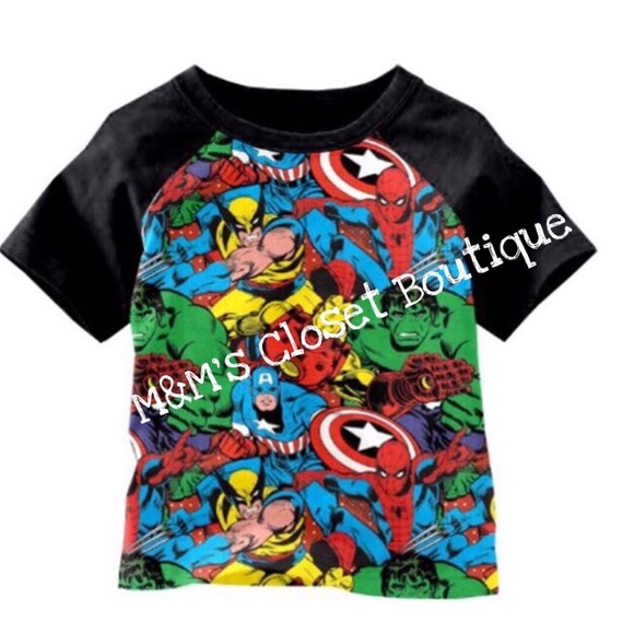 Boys Marvel shirt - Picture 1 of 1